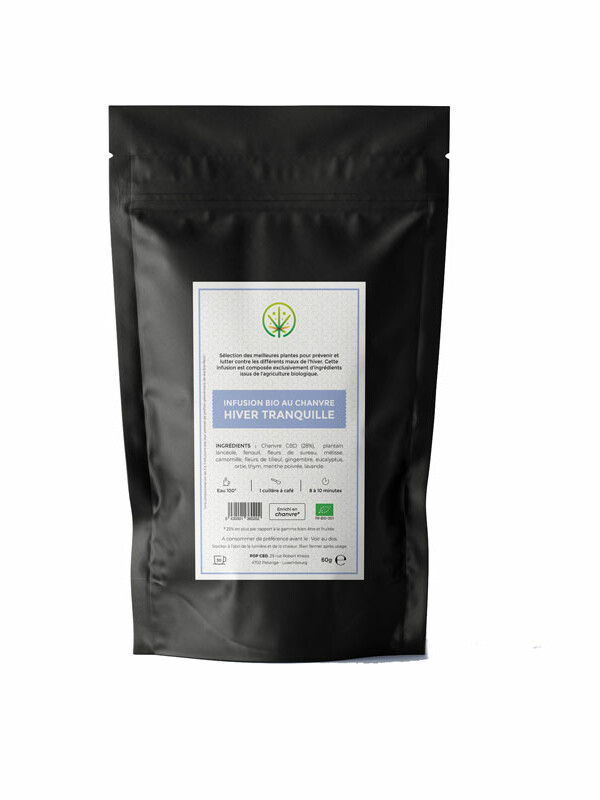 Infusion CBD Hiver tranquille - Paris 16 - CBD ONE
